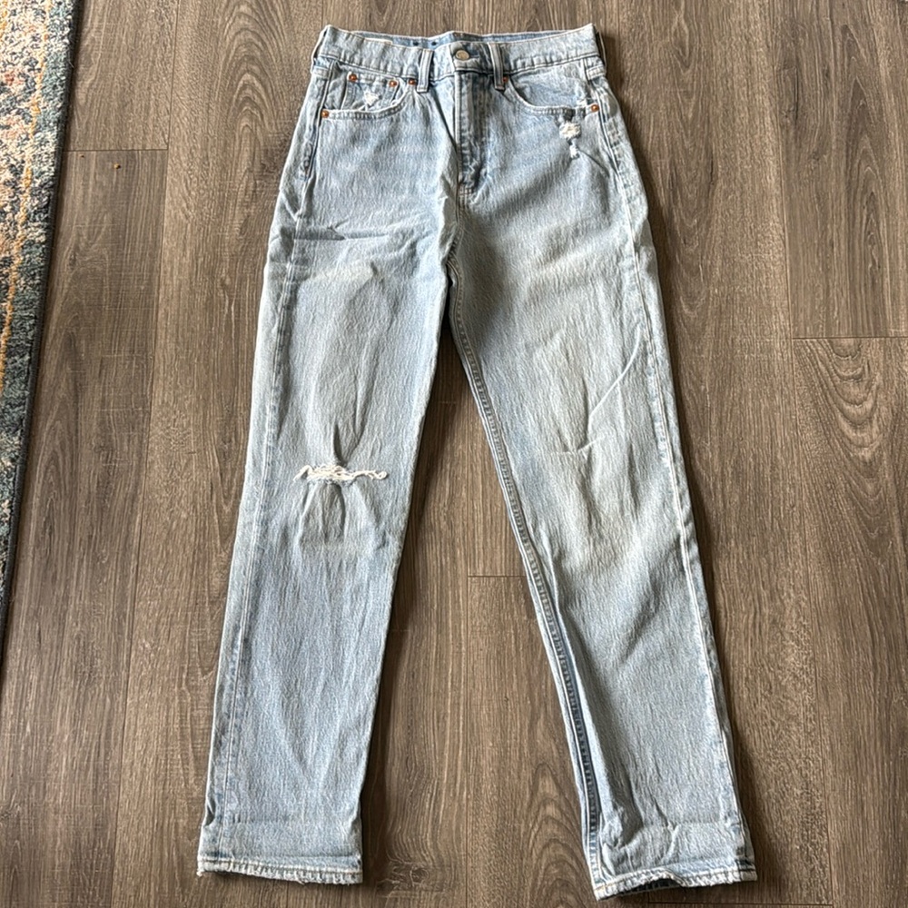 Gap Sky High Straight Jeans